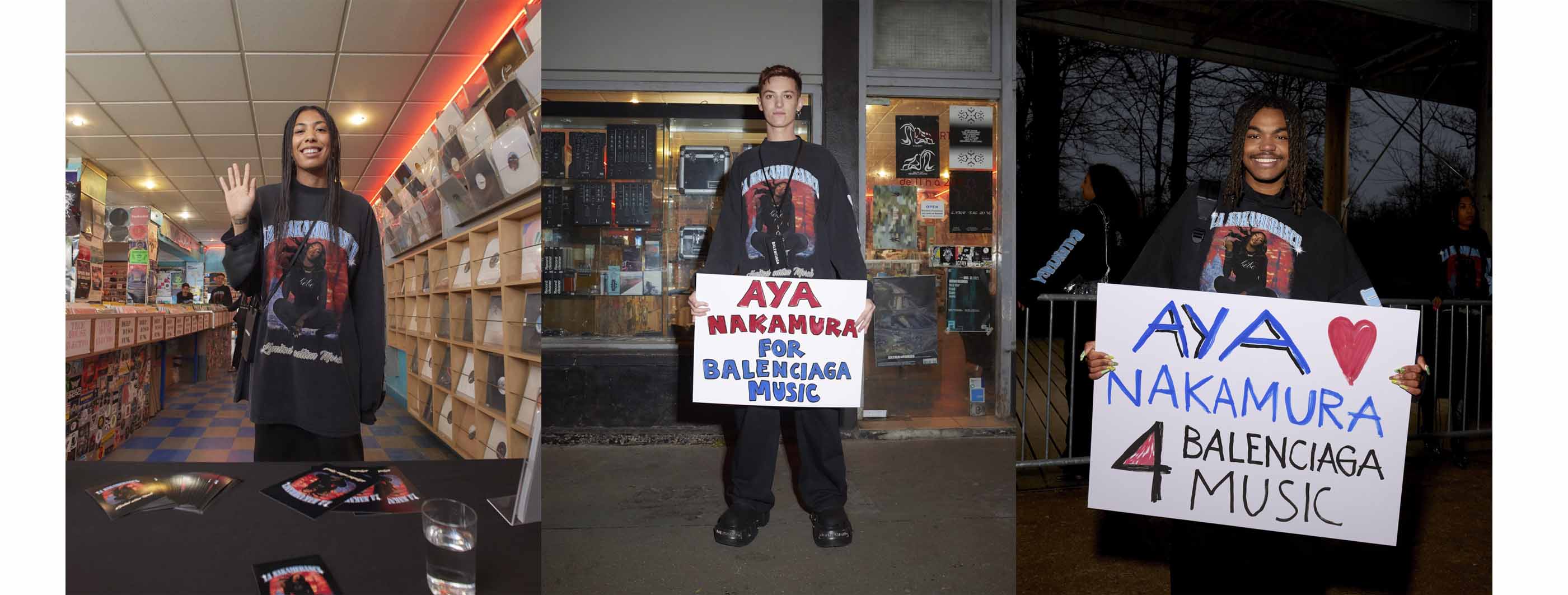 Balenciaga Music - Aya Nakamura Merch Demna Gvasalia, Re-Edition Balenciaga Music - Aya Nakamura Merch Demna Gvasalia, Re-Edition